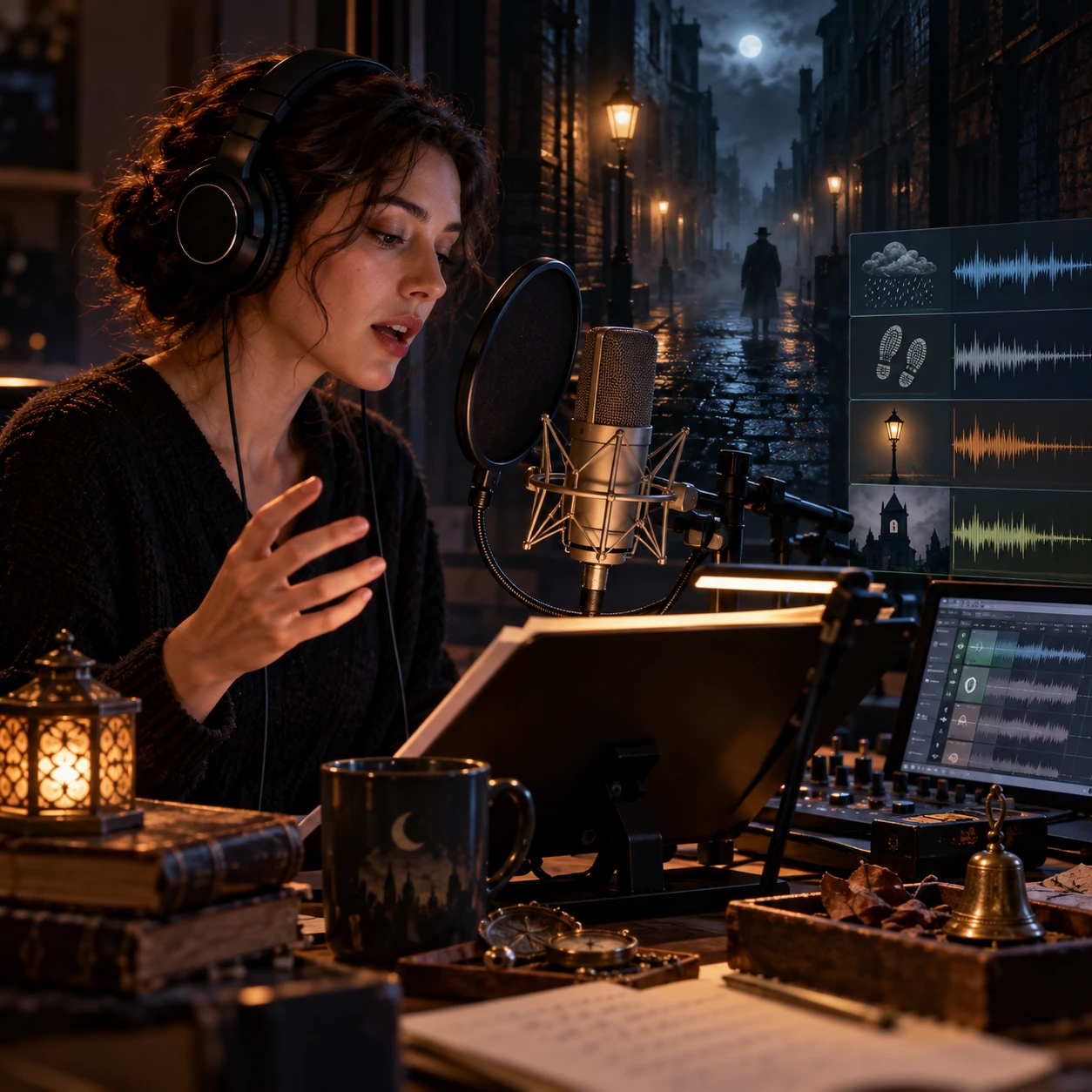 Cómo se construye una historia de ficción solo con sonido